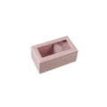 DS Custom Made Luxury  Packaging Small Rectangular Decorative Acrylic Jewelry Wooden Box for Gift